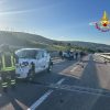 Incidente sulla Potenza-Melfi: coinvolti 6 mezzi e 13 persone